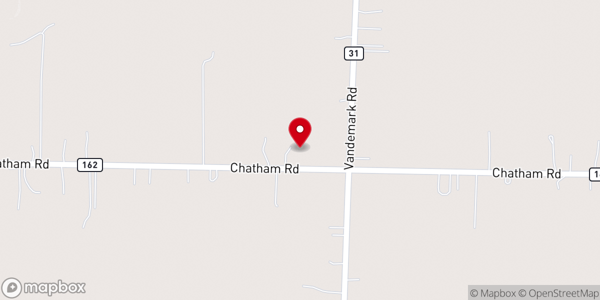 Map showing location of Colton Wise Memorial Foundation