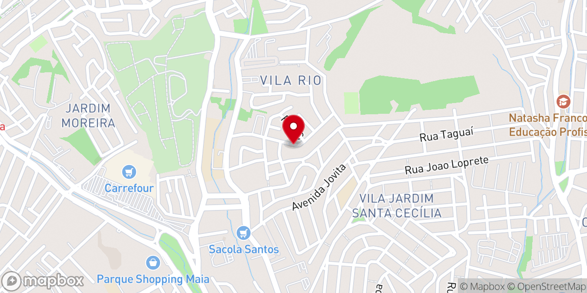 Map showing location of Assembléia de Deus Ministério Madureira