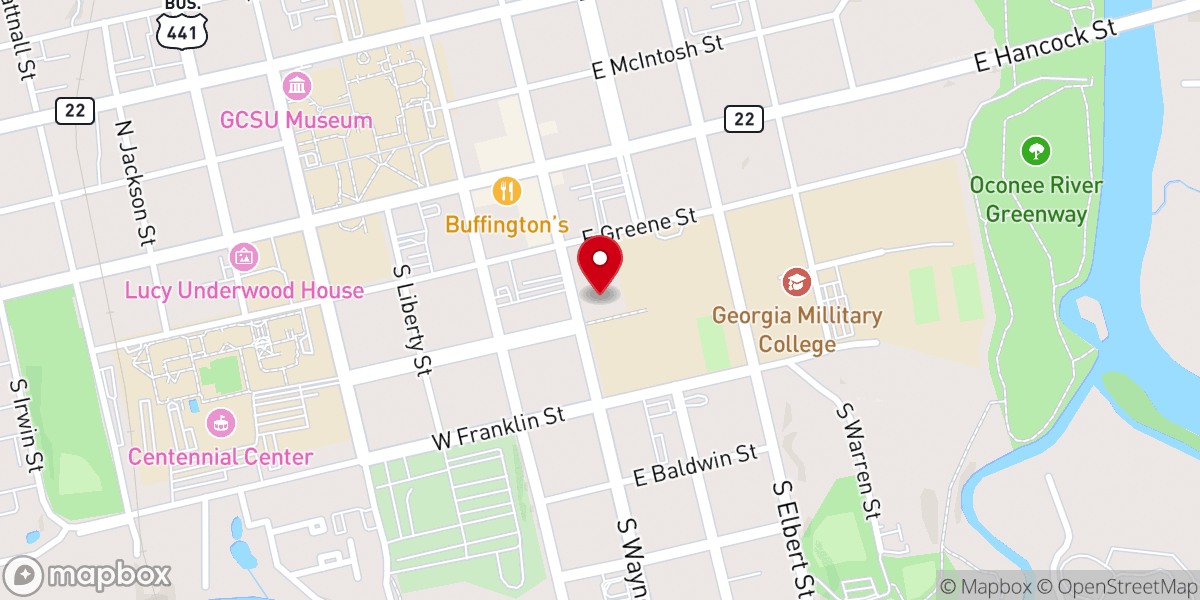 Map showing location of Saint Stephens Episcopal Church