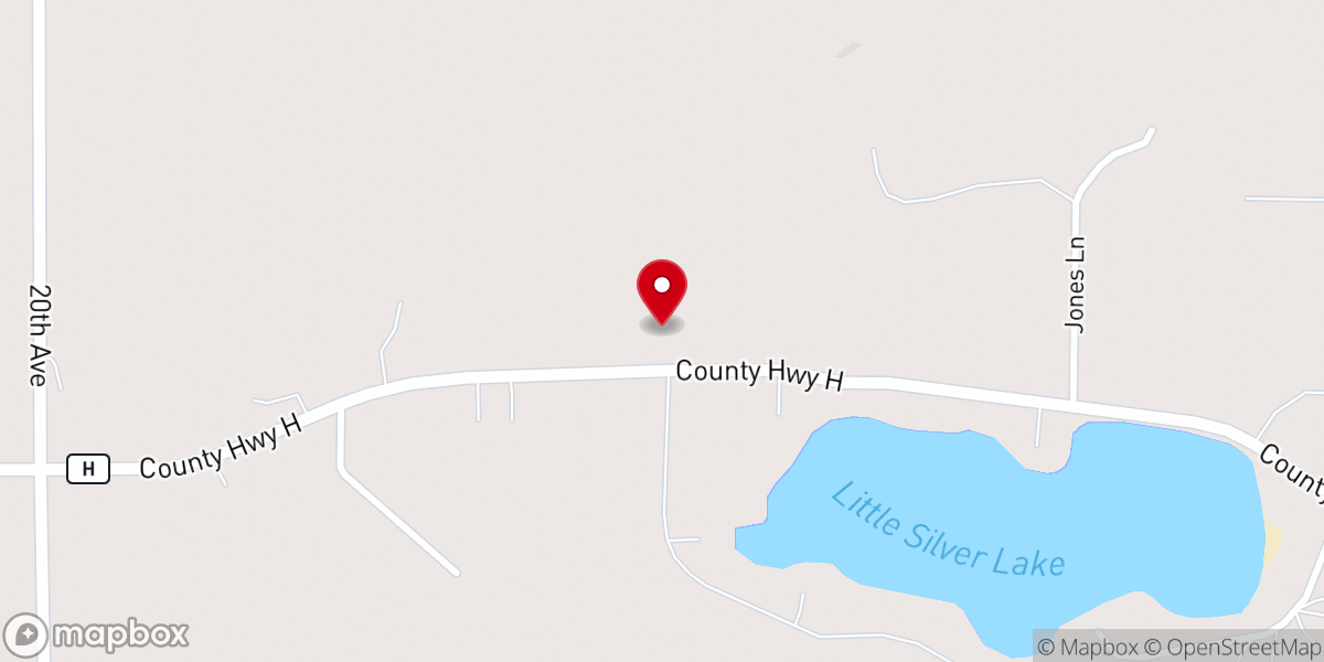 Map showing location of Little Mission Chapel