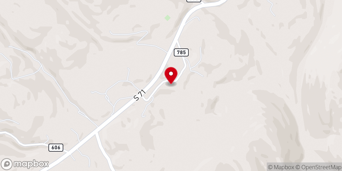 Map showing location of Lakeview Church