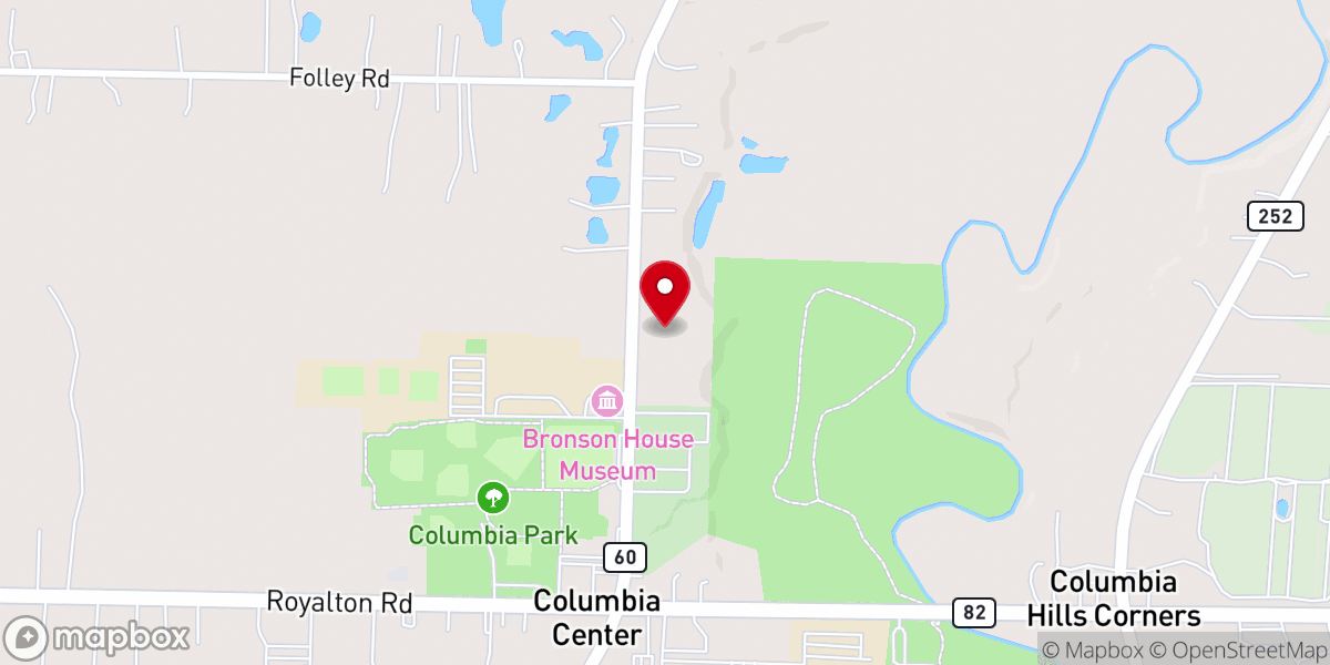 Map showing location of FaithWalk Church