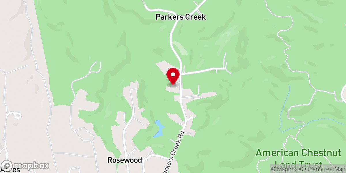 Map showing location of Solid Rock Church of Christ