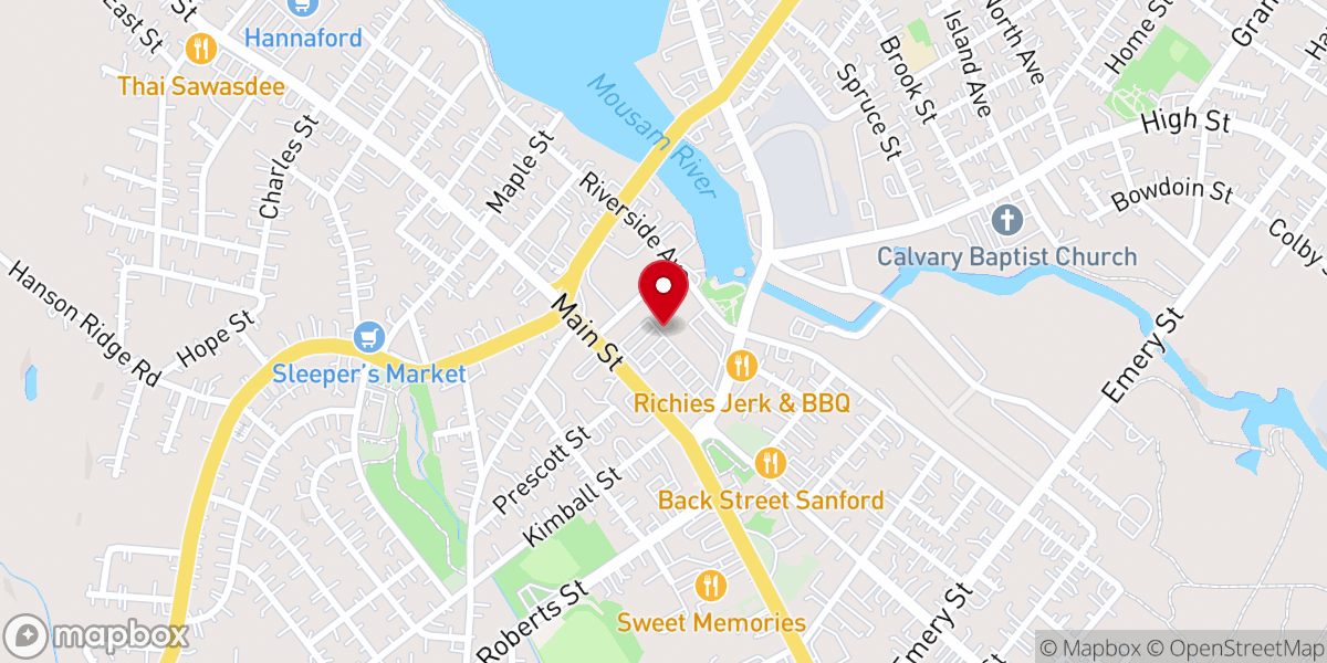 Map showing location of Midtown Mall