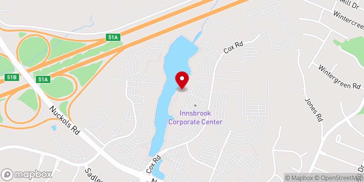 Map showing location of Church Benefits Board