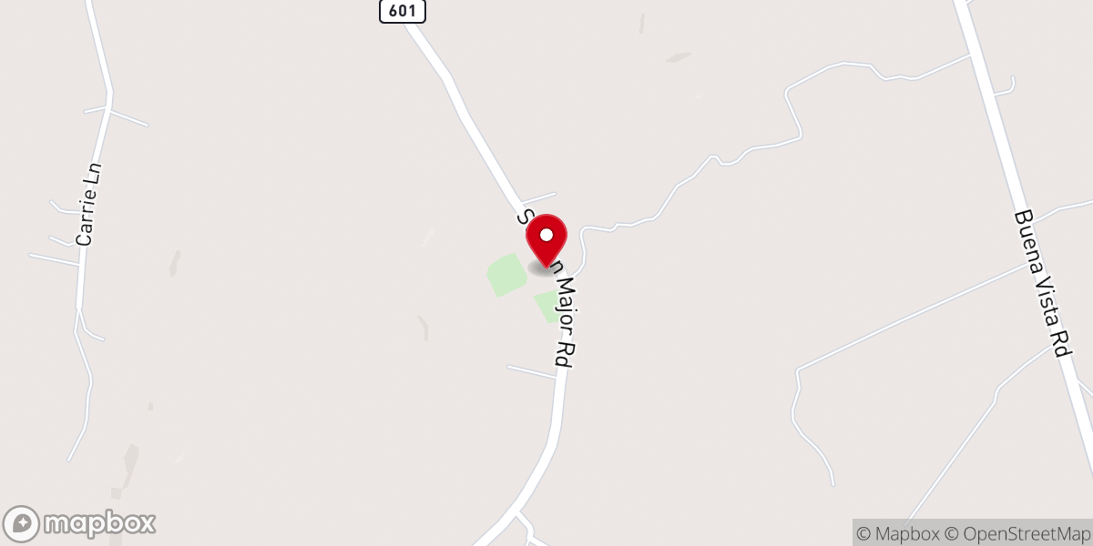 Map showing location of Union Prospect Church