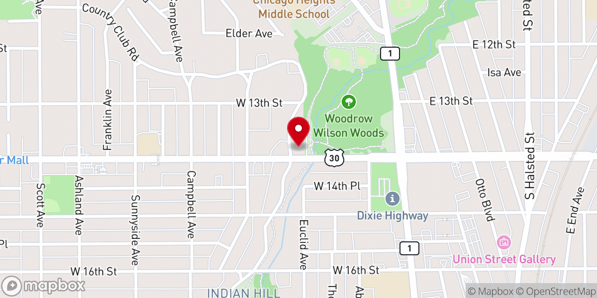 Map showing location of Word of Truth International Christian