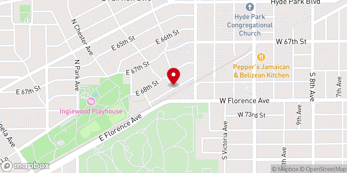 Map showing location of Maranatha Community Church