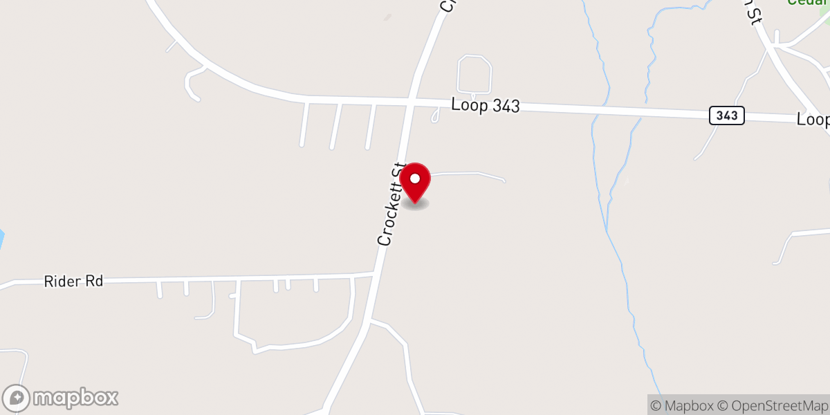 Map showing location of Memorial Missionary Baptist