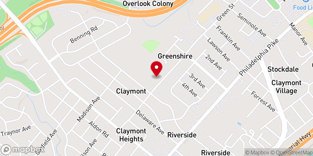 Map showing location of Mid-atlantic Vipassana Association