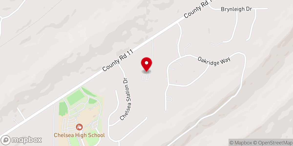 Map showing location of Morningstar Methodist Church
