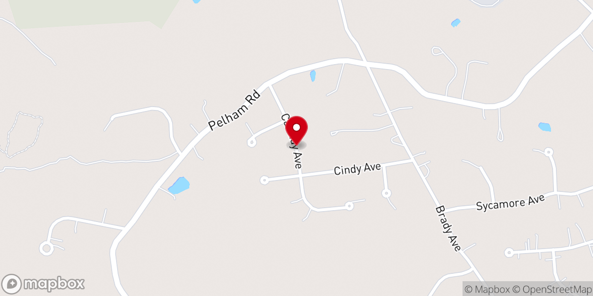 Map showing location of Tent 54 Ministries