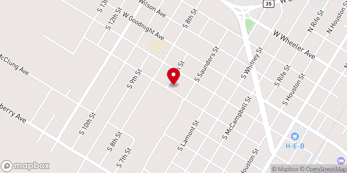 Map showing location of Macedonia Baptist Church