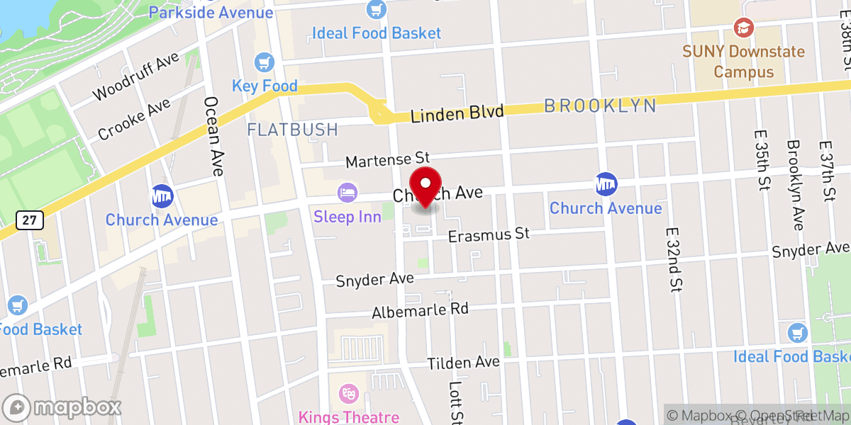 Map showing location of In the Presence of His Majesty Inc