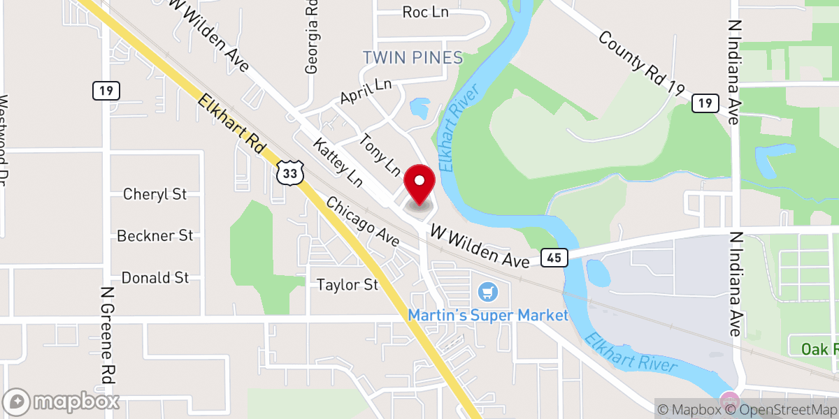 Map showing location of Barnabas Enrichment Ministries