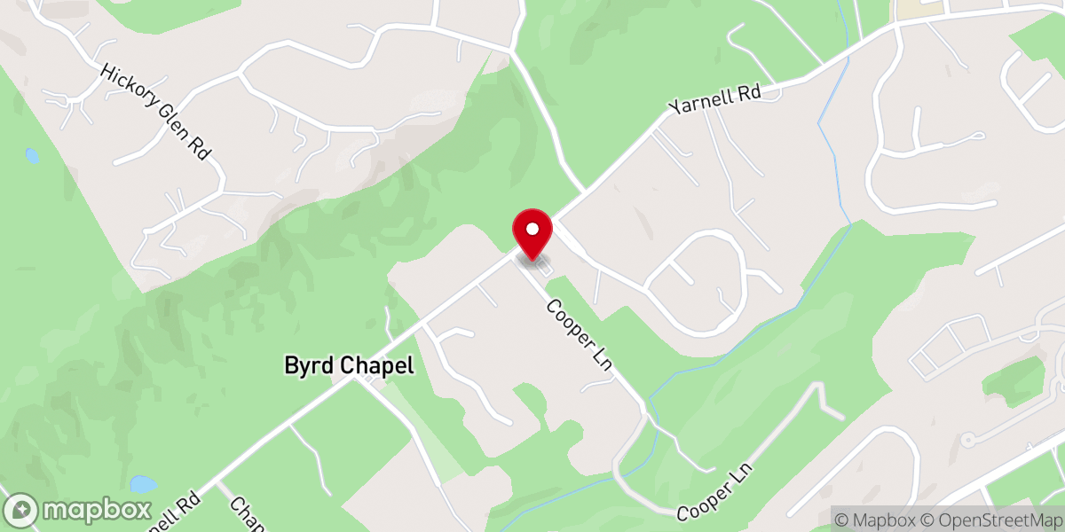 Map showing location of Unity Church