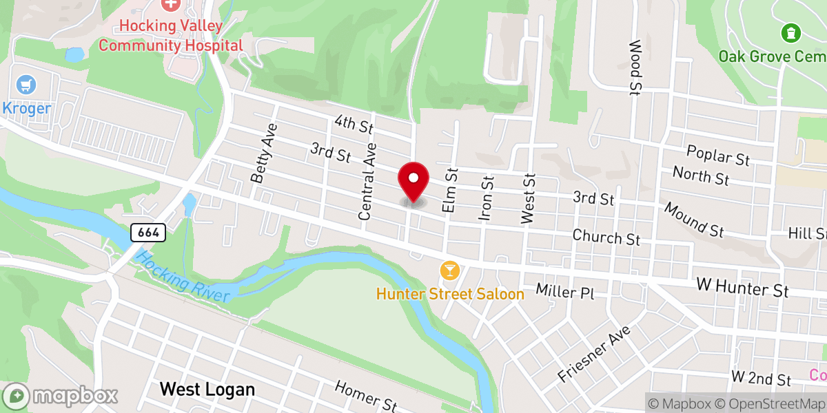 Map showing location of Freedom Memorial Church