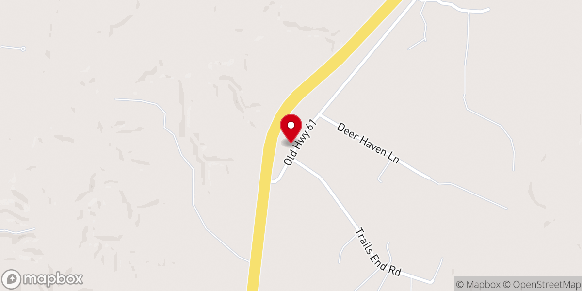 Map showing location of Afton Villa Baptist Church