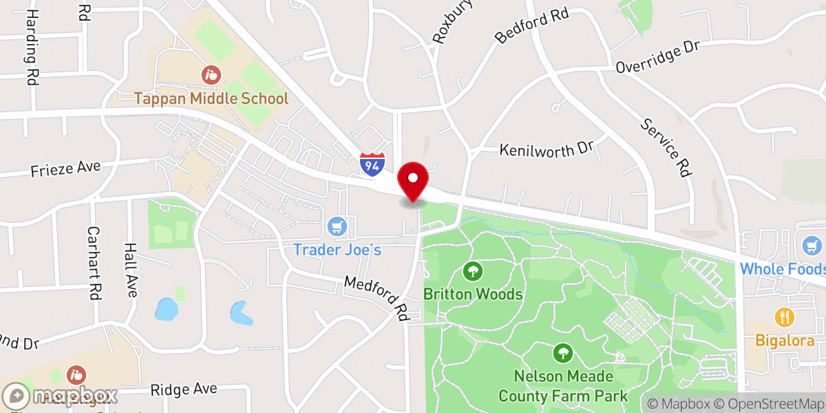 Map showing location of Journey of Faith Christian Church