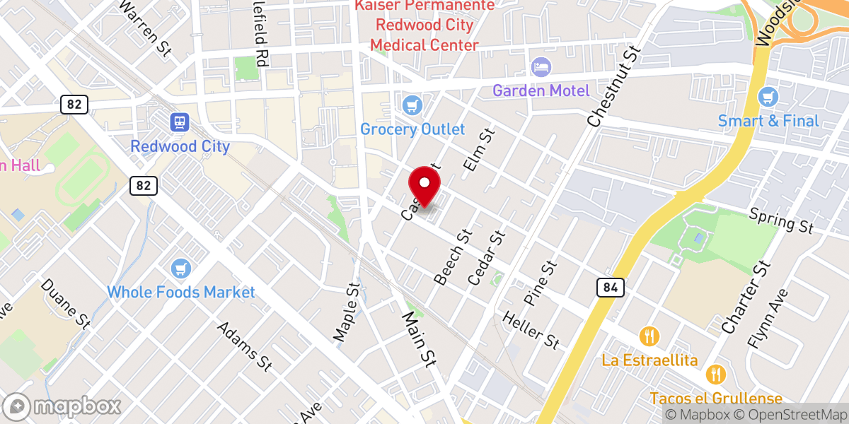Map showing location of Rise City Church Assemblies of God