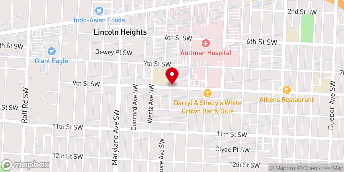Map showing location of Berean Christadelphians Church