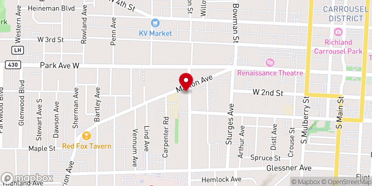 Map showing location of NEW BEGINNING Full Gospel Baptist Church