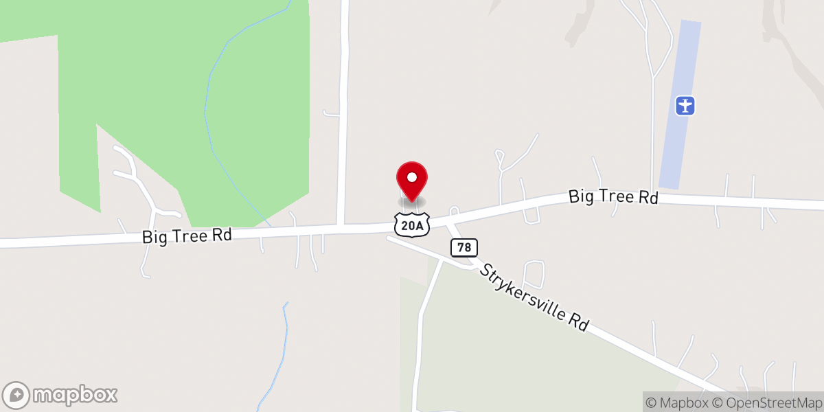 Map showing location of LifeHouse Church