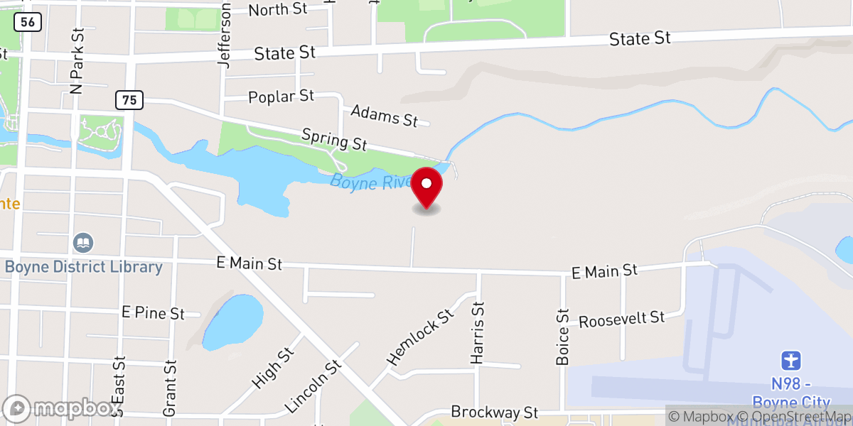 Map showing location of Eternity Ministries