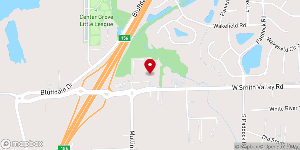 Map showing location of Southland Community Church
