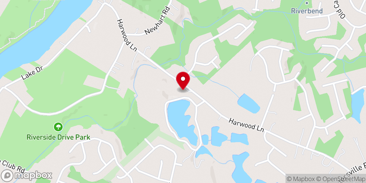 Map showing location of Love Chapel