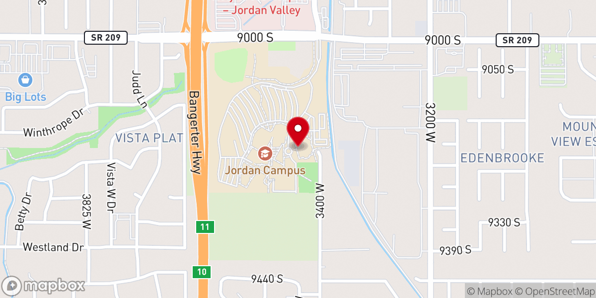 Map showing location of Institute of Religion - The Church of Jesus Christ of Latter-day Saints
