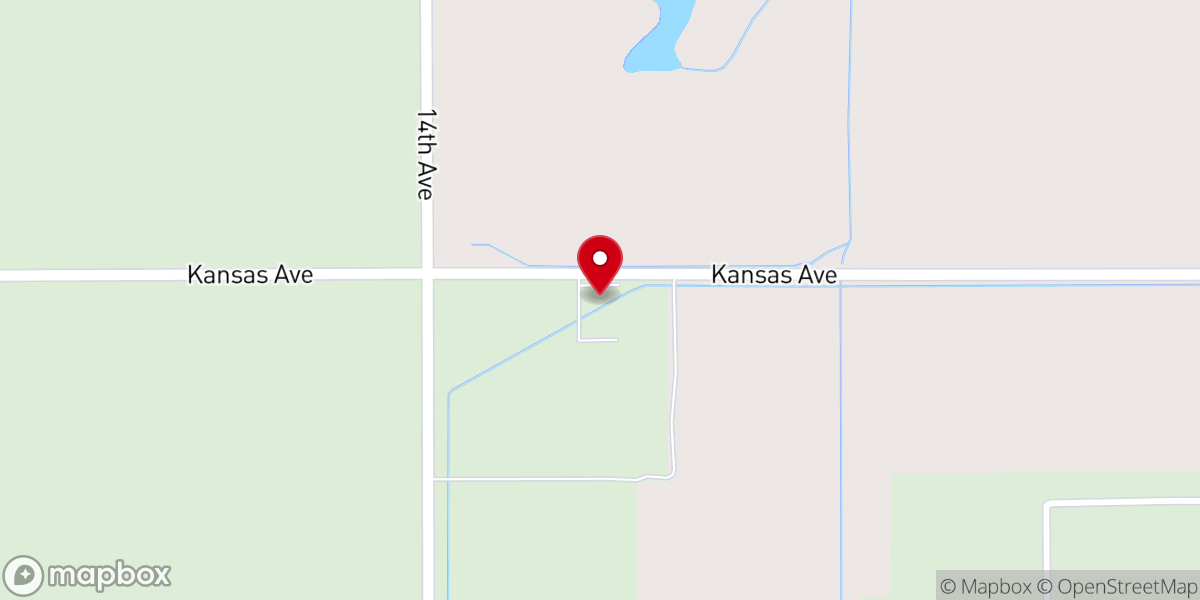 Map showing location of Kings Ranch Ministries