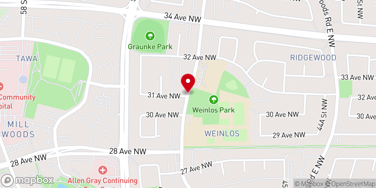 Map showing location of Vietnamese Buddhist Congregation