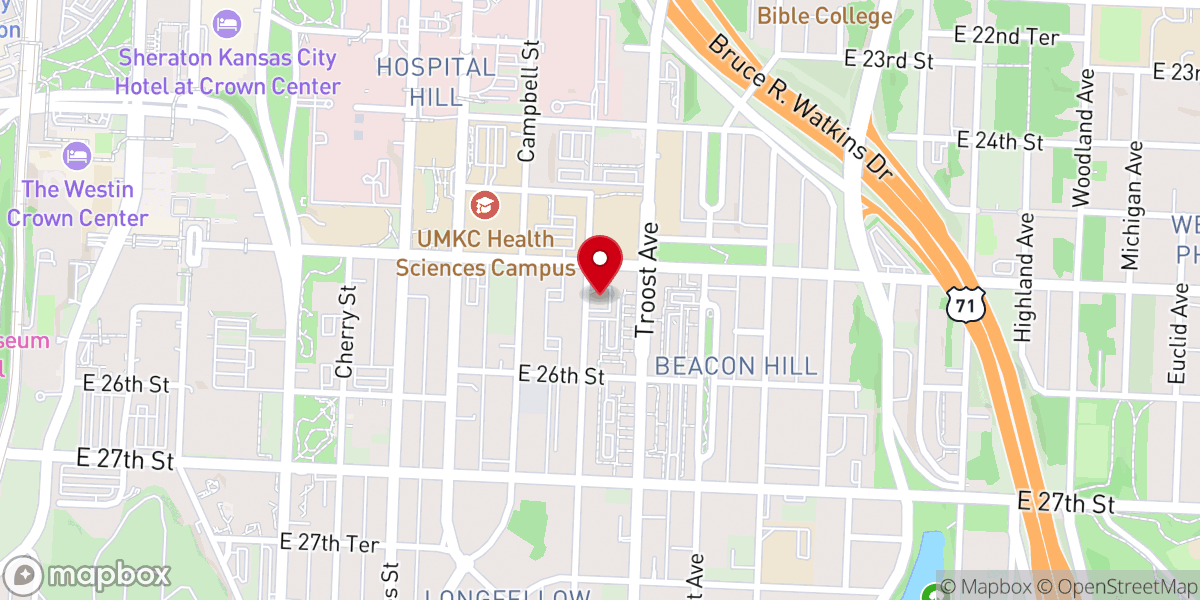 Map showing location of Beth-Judah Ministries