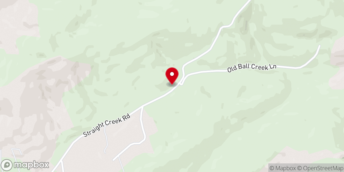 Map showing location of Lone Holly Baptist Church