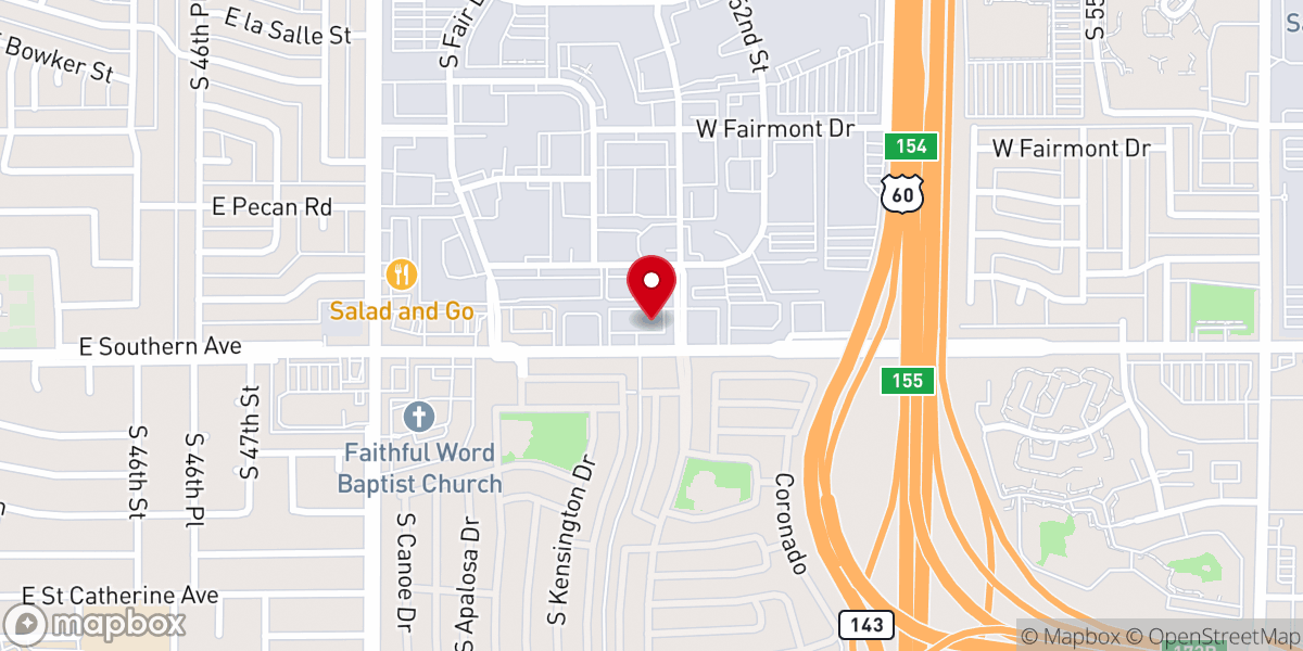 Map showing location of God's Grace Church