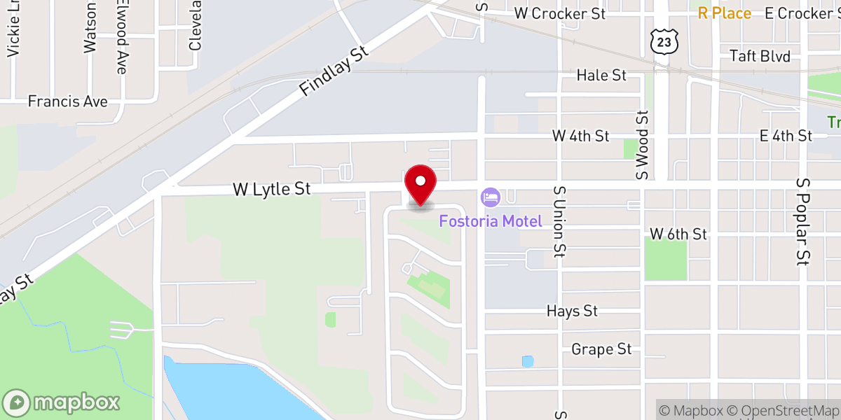 Map showing location of Michael Mason