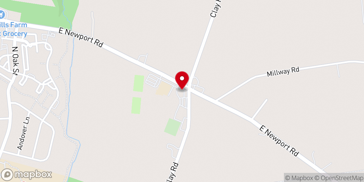 Map showing location of Crossroads Community Fellowship