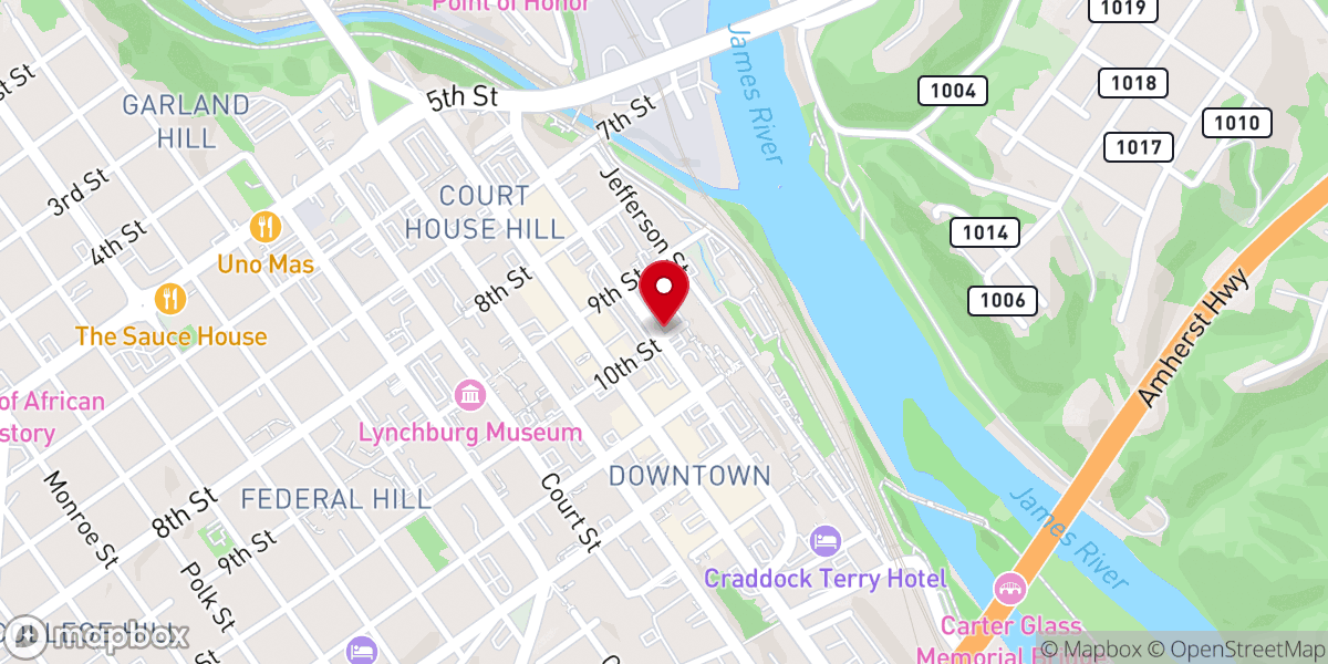 Map showing location of Remnant Rising Church