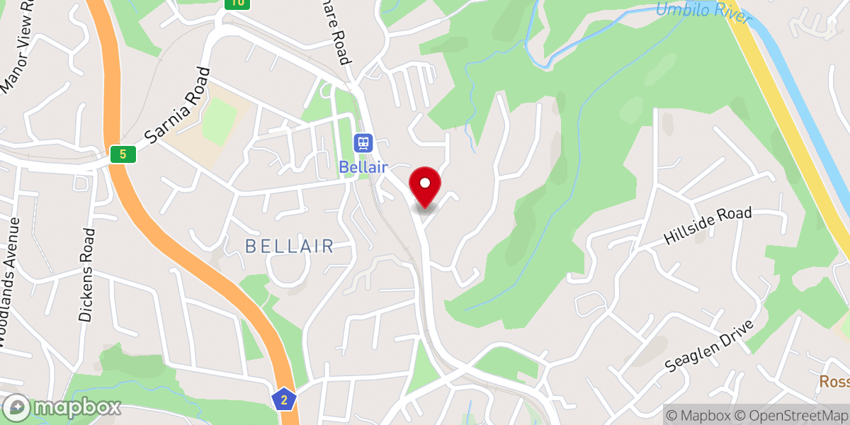 Map showing location of St Patrick Catholic Church