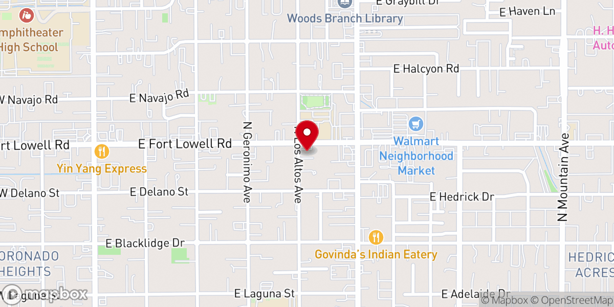 Map showing location of Greater Faith Word Church International