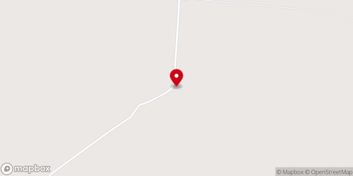 Map showing location of Houston Grove Church
