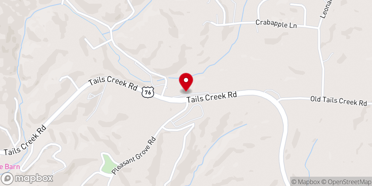 Map showing location of Mountain Light Unitarian Universalist Church