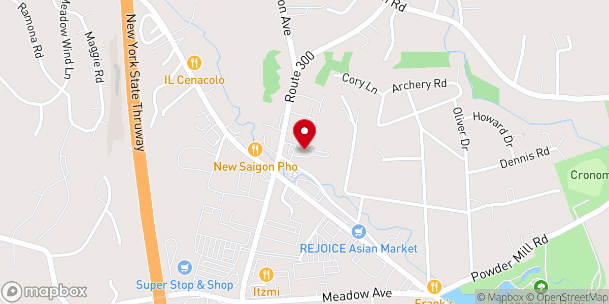 Map showing location of Echo Grace Church Newburgh