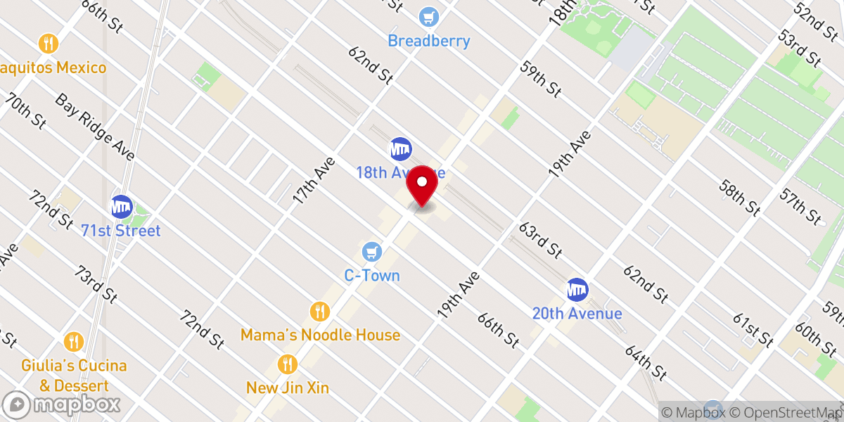 Map showing location of Sfo Community Outreach Inc