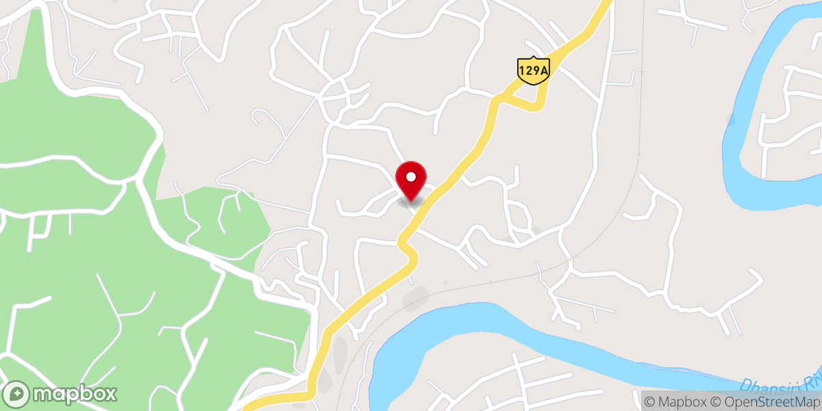 Map showing location of WSBAK Mission Centre, Akuvuto