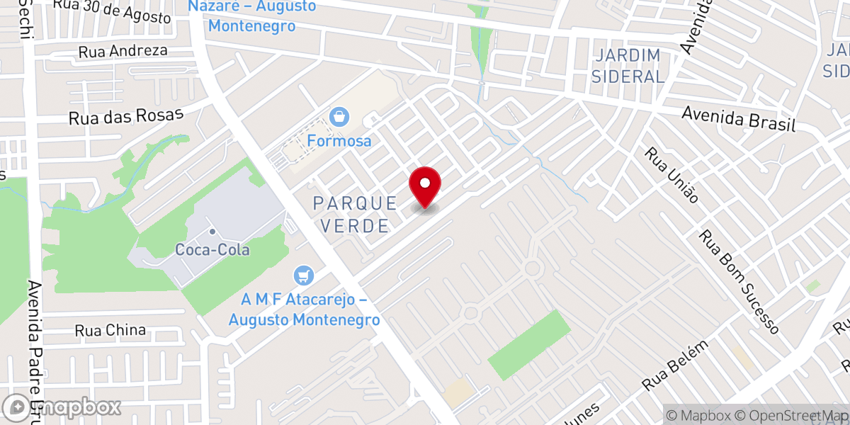 Map showing location of IGREJA PENTECOSTAL JESUS É O SENHOR