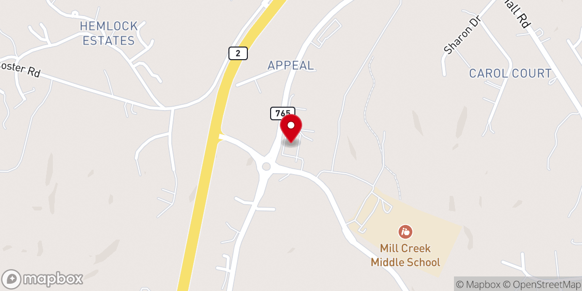 Map showing location of SCBC Homeschool Fellowship