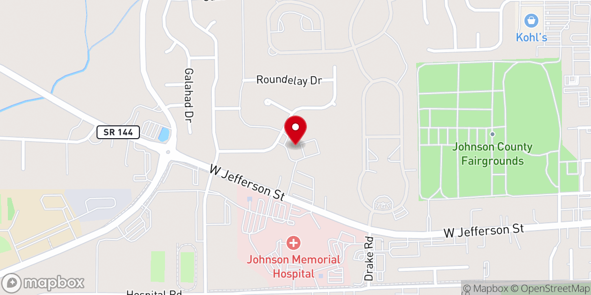 Map showing location of St Rose of Lima Catholic Community