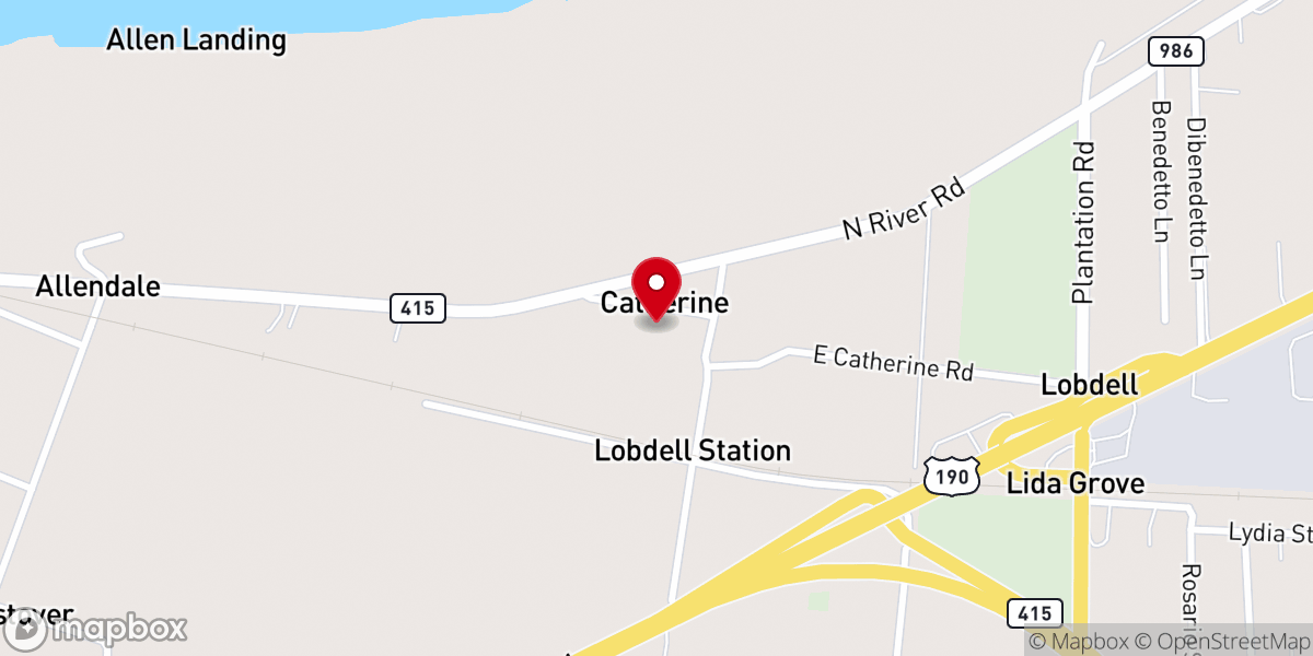 Map showing location of Faith Street Ministries